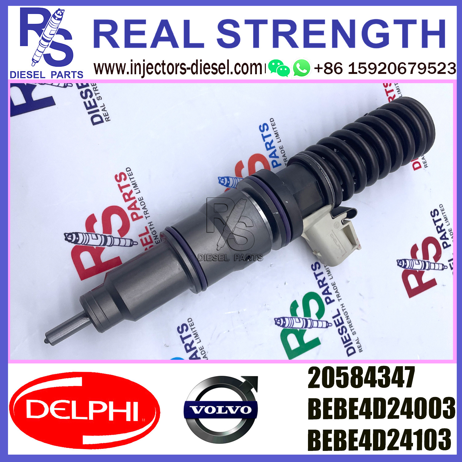 Diesel pump Injector V-O-L-V 20584347 BEBE4D24003 BEBE4D24103 for V-O-L-V MD13 EURO 4 LOW POWER