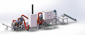 Quality Efficient Carbonization Kiln With Cyclone Dust Collector For Pollution Free Operation for sale