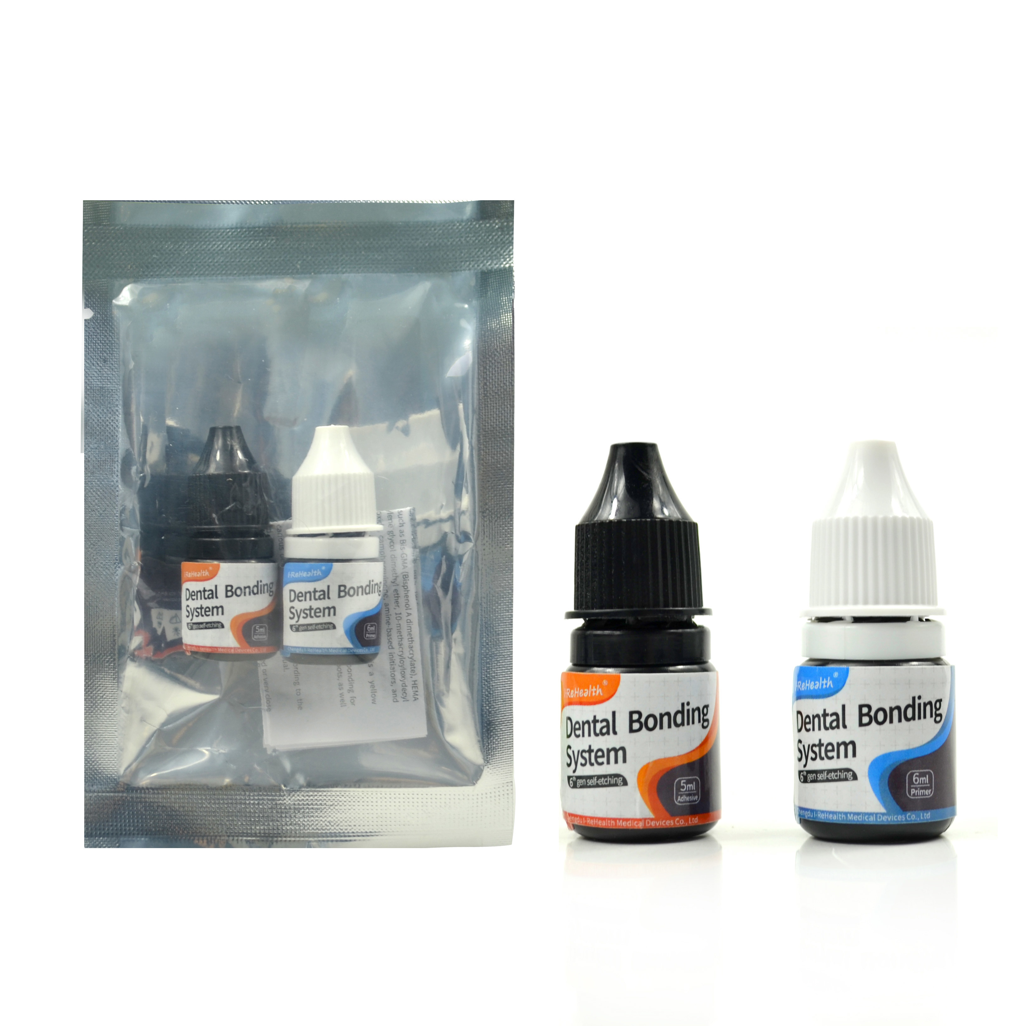 High Bond Strength Dental Adhesive with Low Viscosity and BPA/Latex-Free