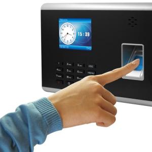 Quality Office Employee Keypad 9V Fingerprint Attendance Machine for sale