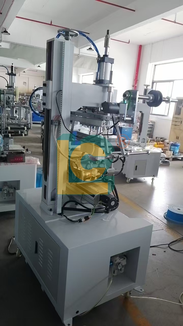 Servo Control Round Bottle Hot Foil Stamping Machine for Cups Jars Tubes Lipstick Cases and Cosmetic Bottle Lids