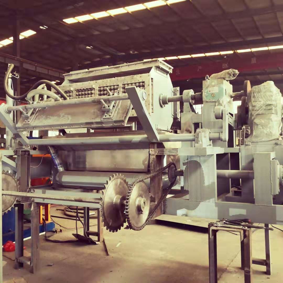 Rotary Type Fruit Tray Egg Carton Making Machine Large Capacity Long Life