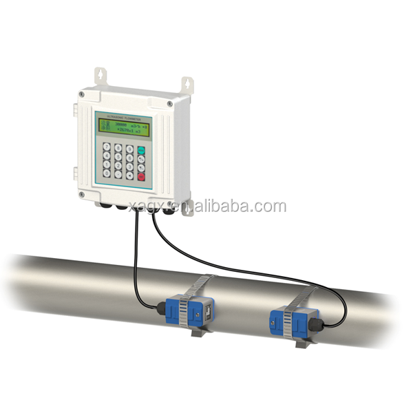 High performance ultrasonic digital steam flow meter