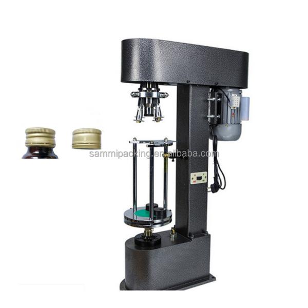 Semi Automatic DK50 Wine Ropp Capping Machine Wine Bottle Ropp Metal Screw Cover Lock Aluminum Lid Crimping Capping Machine