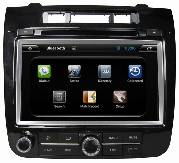 Ouchuangbo Car Pc GPS Navigation Multimedia Android 4.2 for Volkswagen Touareg 2010 BT 3G