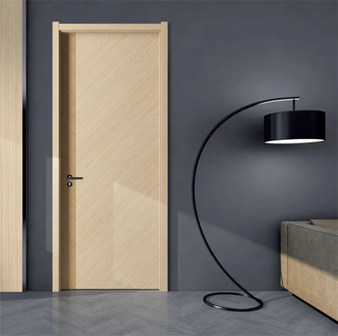 Stainless Steel Bedroom UPVC PVC Casement Door For Modern Simple Interior