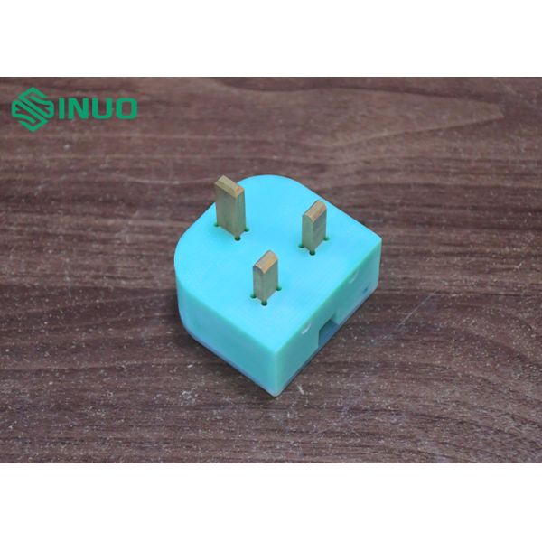 BS 1363-1 Figure 4a Standard Plug G Type Test Plug For Breaking Capacity Testing