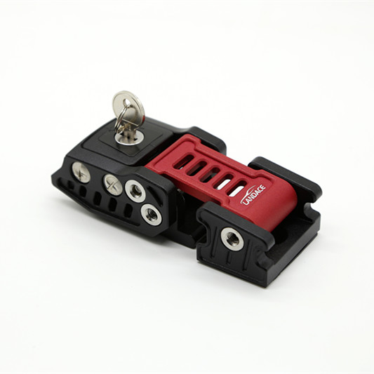 Aluminum Alloy Hood Latches Lock for JEEP Wrangler JK/JL Off-road Vehicle in Black Red