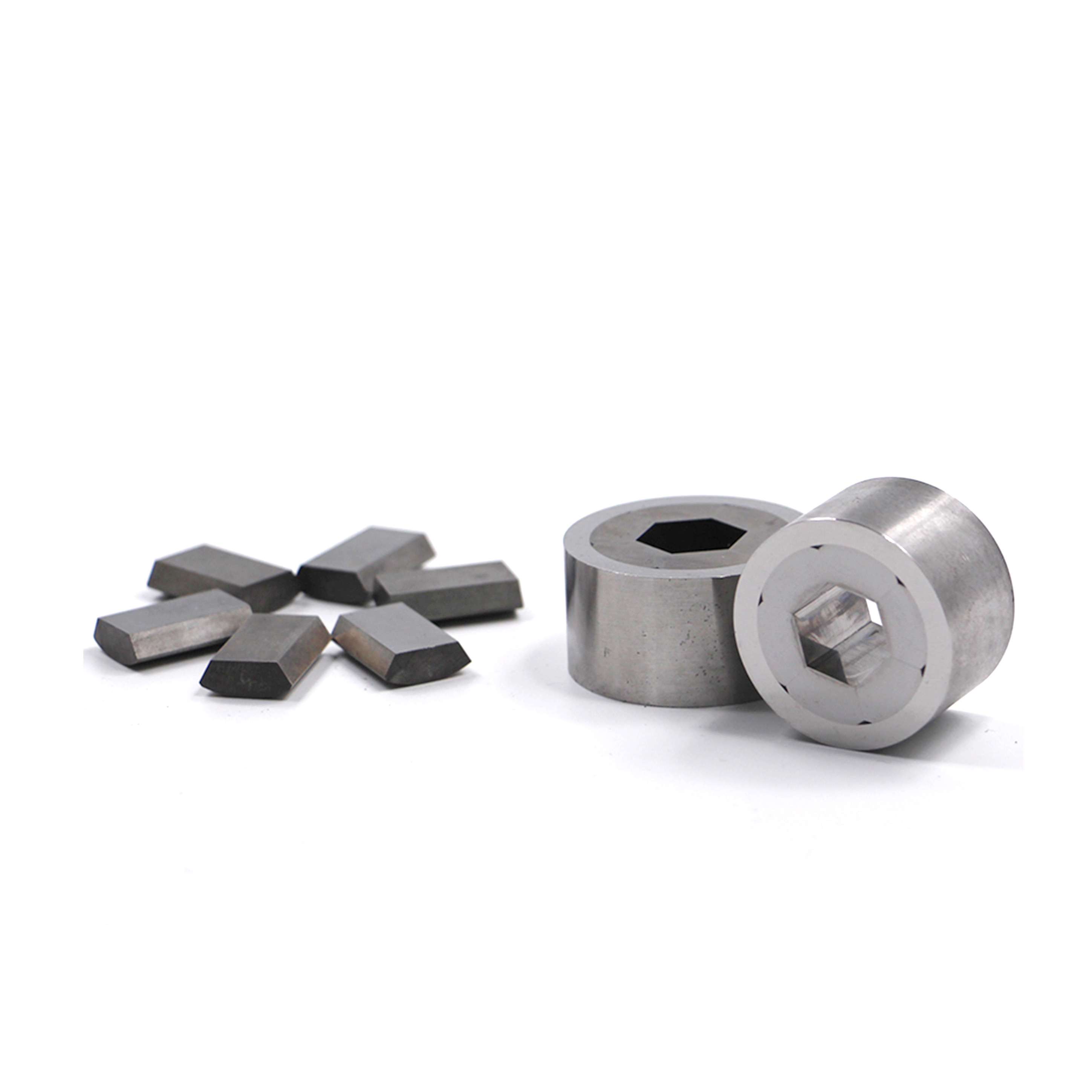 Tungsten Carbide Cold Heading Die Multifunction With SKD61 / DIN1.2344