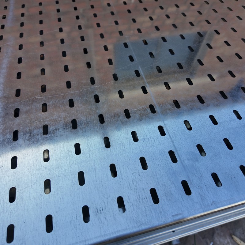 Galvanized Slotted Perforated Sheet 1000×2000mm