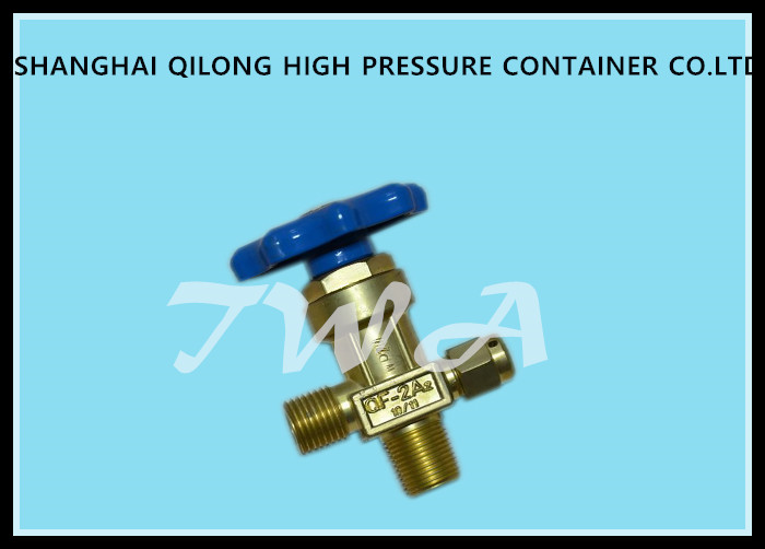 Brass oxygen cylinder valves,QF-2A1, Thread connected to cylinder GB8335 PZ27.8 mm bottle valves