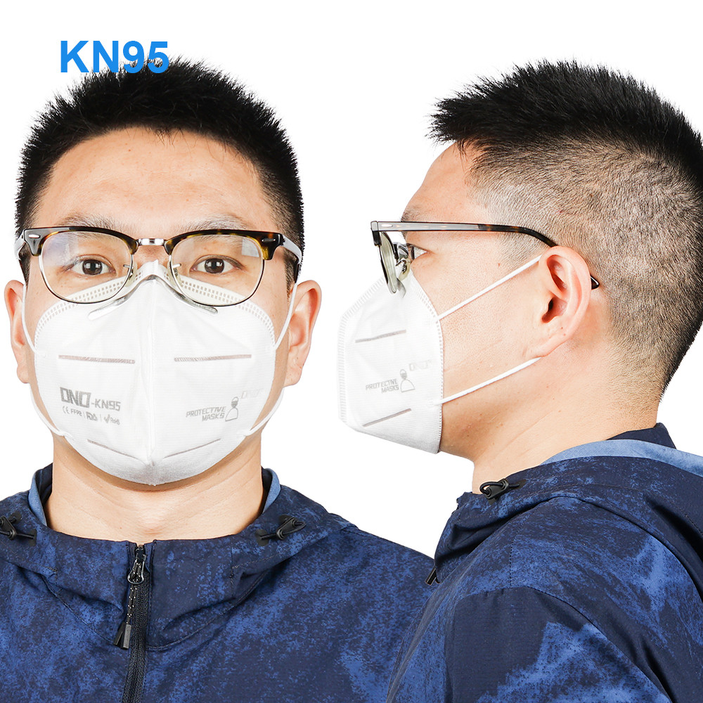 KN95 5 Ply Non Woven Protective KN95 Mask Disposable Anti Fog Dust Proof Anti Virus
