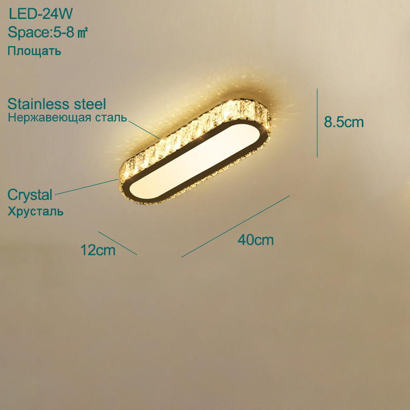 Led crystal ceiling lights dining room luxury silver ceiling light living room led Ceiling Lamps(WH-CA-108)