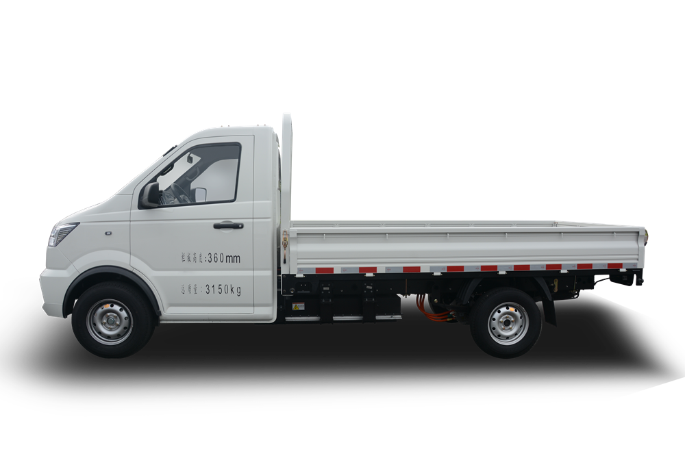 Minitruck EV Car HM02 New Energy Vehicle 300km Mini Truck High Speed Motor Delivery Electric Van Electric Minivan Sale