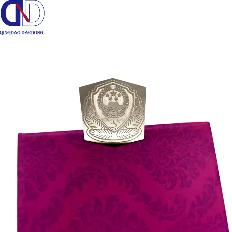 Customer's Logo Stainless Steel Metal Logos with Nickel Silver