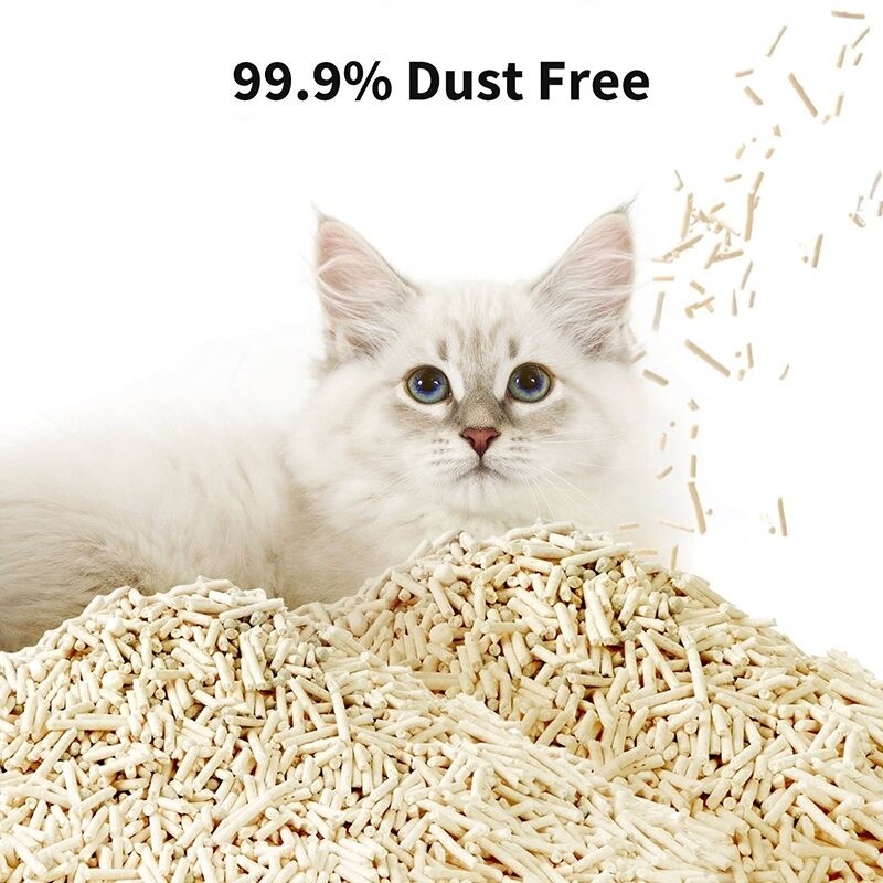 Sustainable Tofu Cat Litter High Absorption Biodegradable Cat Litter