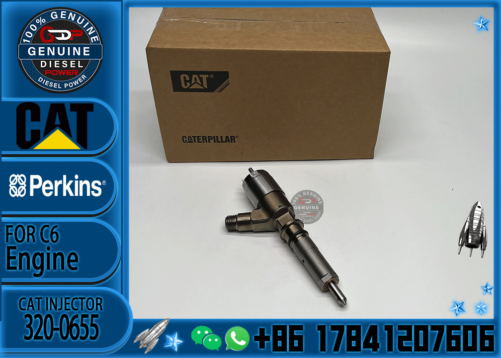 C6.6 7475 2224 Diesel Turbocharged engine fuel injector 320-0655 2645A751 10R7674