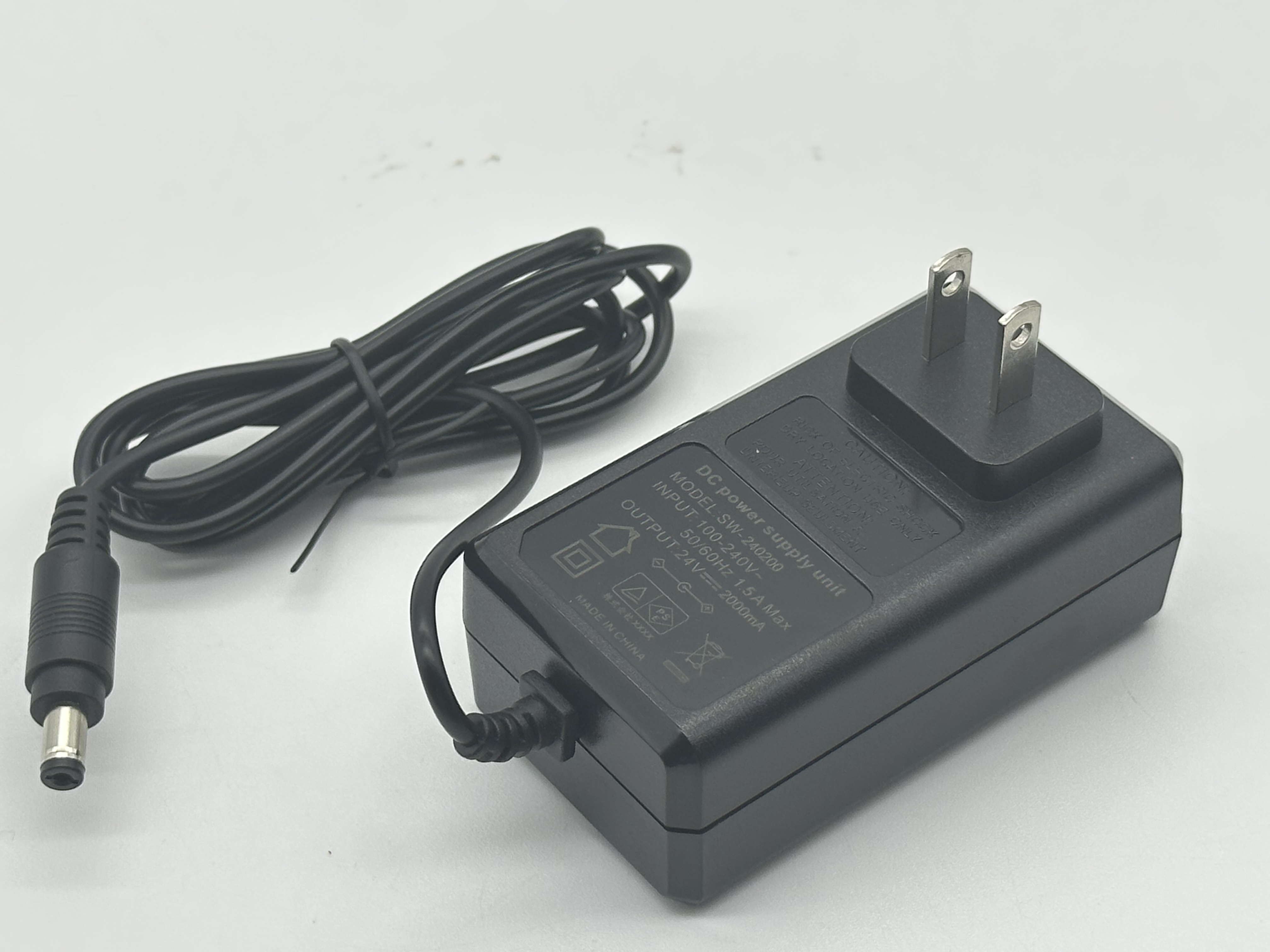 Long Lifespan hours 50000 12V 24V DC Connector Power Supply for Lighting Accessories
