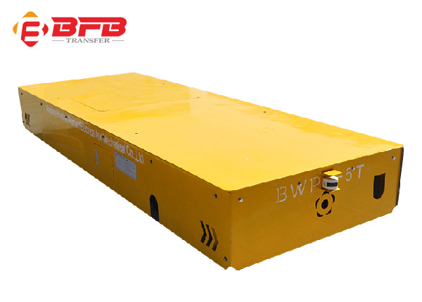 Battery Power Electric Wheel Transfer Trolley Platform For Coal Industry