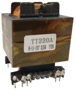 Quality EE55-1 High Power High Frequency Transformer Yellow Lamp Electronic Transformer for sale