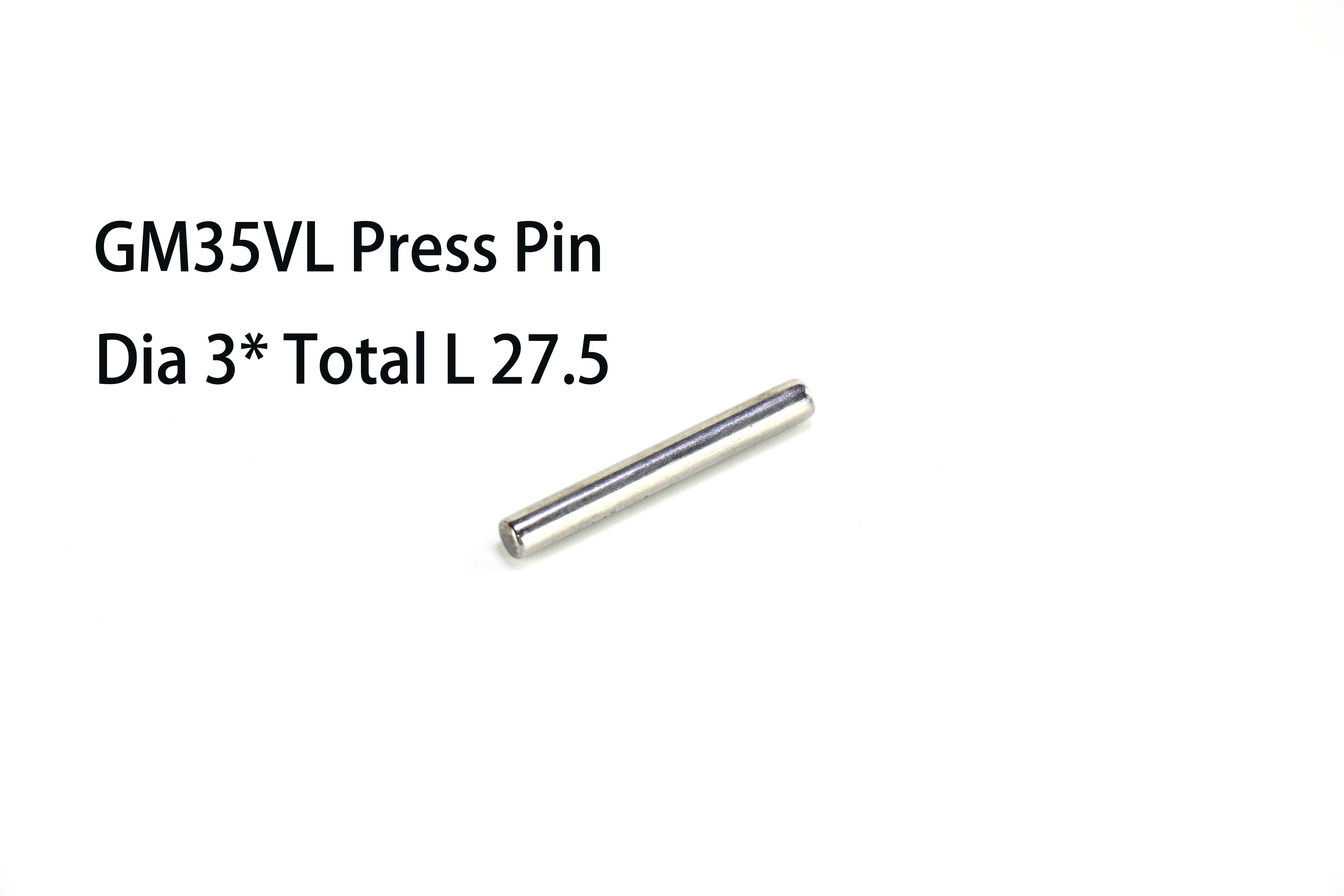 GM35VL GM35VA Excavator Spare Parts Swing Pump Press Pin