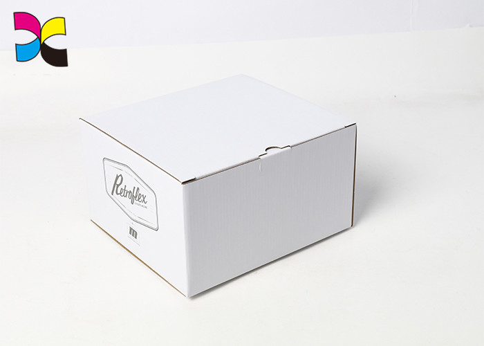 3mm Thickness Flat Cardboard Shipping Boxes , Pantone Black Shipping Boxes