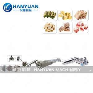 Quality Fruit Snowflake Crisp Candy Processing Line for sale