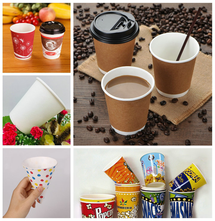 190g 210g PLA Coated Cupstock Paper For Coffee 100% Biodegradable Disposable