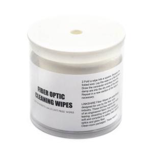 Quality Optical-Grade Fiber Optic Cleaning Wipes 90-Pack White for sale