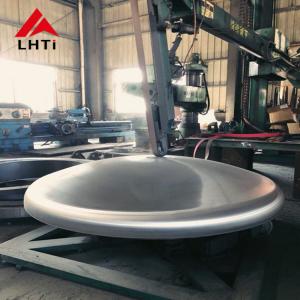 China ANSI Grade 2 Titanium Torispherical Dish End Sandblasting on sale