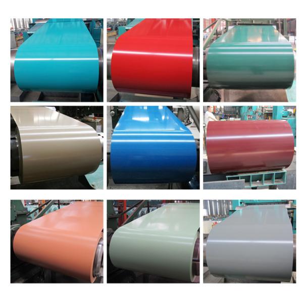 Prepainted Colour Coated PPGL Steel Coil 0.26mm SGCC SGCD Grade