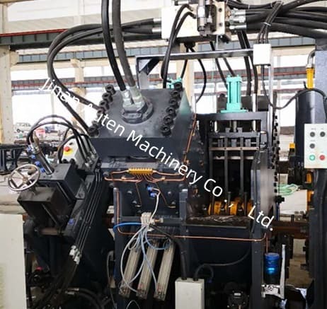 High Precision CNC Angle Lron Punching Marking And Shearing Line For Solar Mounting System Manufacturing