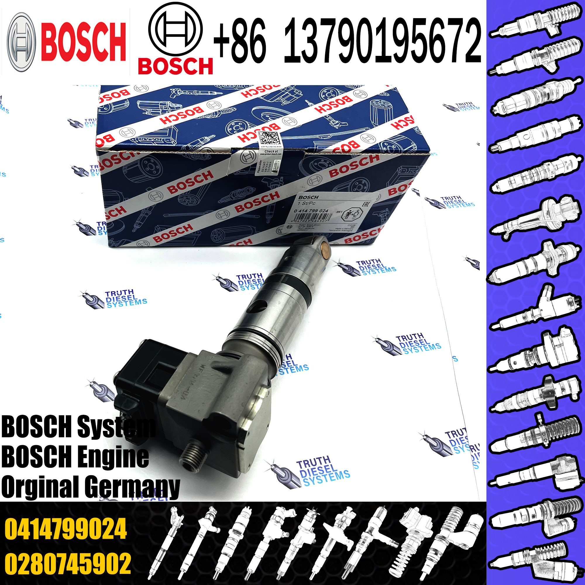 0414799024 Remanufactured EC210B Injection pump 0414799024 799024