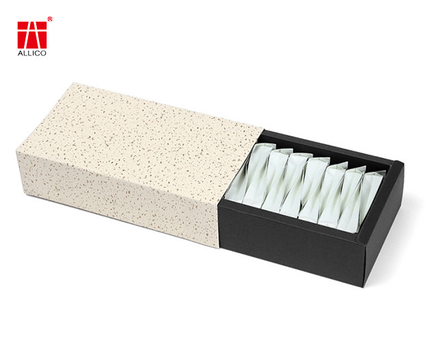 Recycled Materials Foldable Sliding Drawer Packaging Gift Box Printed Cardboard