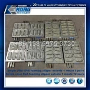 China Durable EVA Shoe Sole Mould Pressing Foaming Multipurpose Aluminum on sale