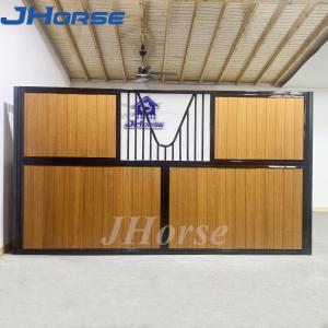 Quality Customizable  Split Door Swing Horse Stall Fronts Panel Steel Q235B Material for sale