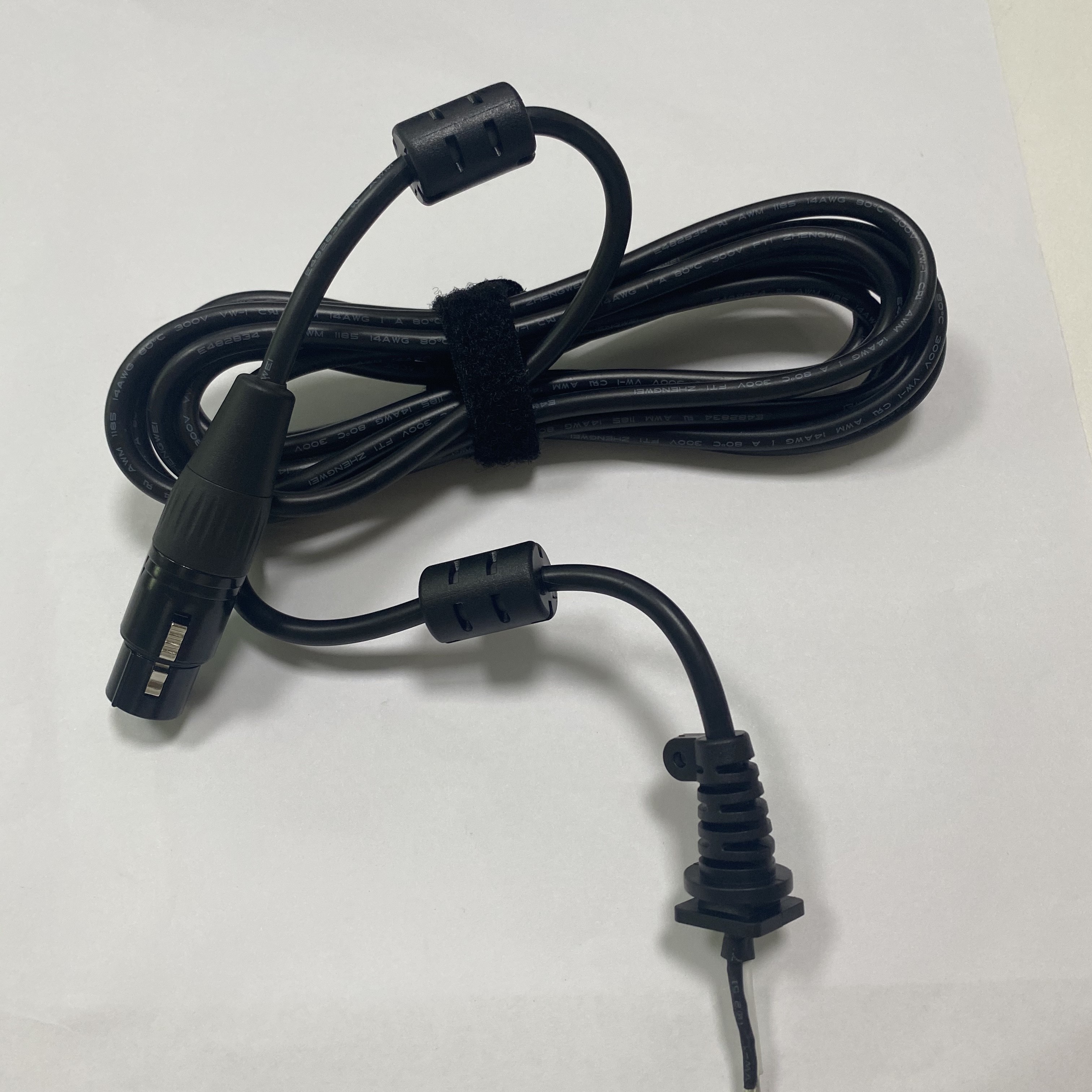 XLR 3P Connector to SR injection Connect cable with 1185 two core cable