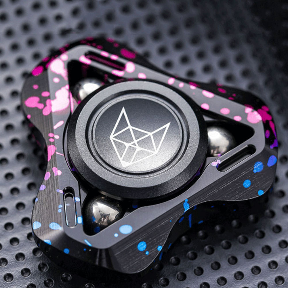 Autism Sensory ADHD Anxiety Meditation Fidget Spinner with Steel Beads Metal Spinners fo