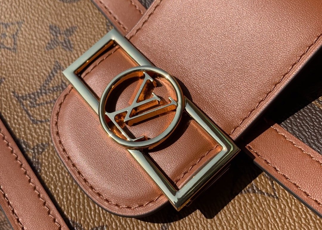 Brown Monogram Crossbody Bag