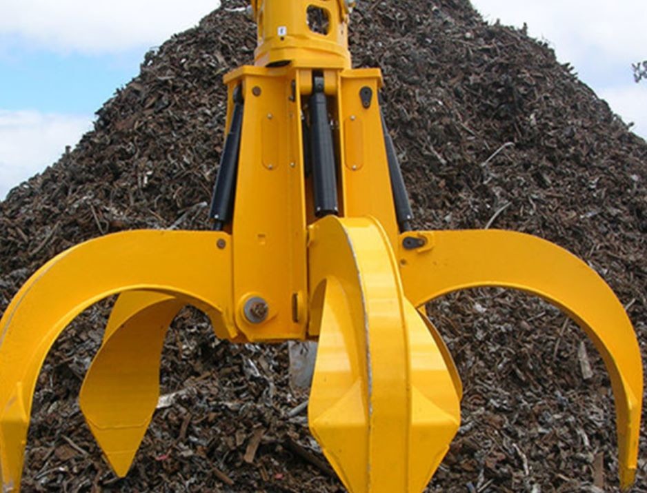 Orange Peel Grapple 360° Rotating Hydraulic Scrap Grapple Fixed Scrap Grapple Excavator Attachment Excavator Spare Part 20-25ton 30-35ton