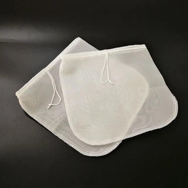Food Grade Nylon Material Mesh Filter Bags 80 100 150 Microns Longlife