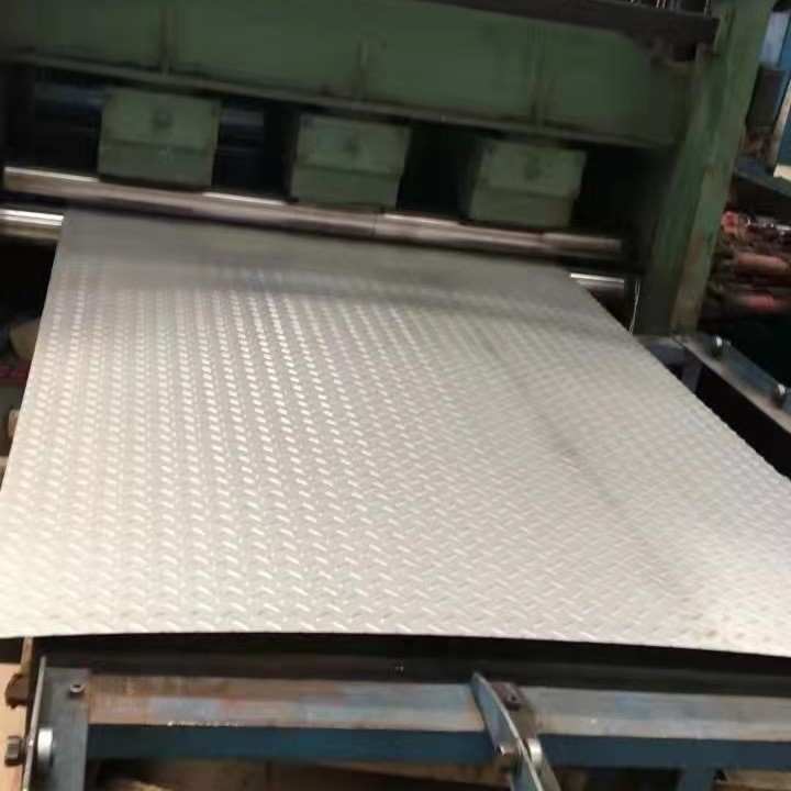 SUS316L Anti Slip Stainless Steel Plate ASTM JIS GN EN Stainless Checkered Plate