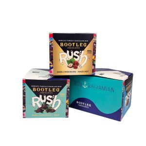 Recyclable Paper Cardboard Display Box for Chocolate Bar Packing Nutrition bar