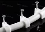High Durability Plastic Cable Clips Effective Cable Management Solutions