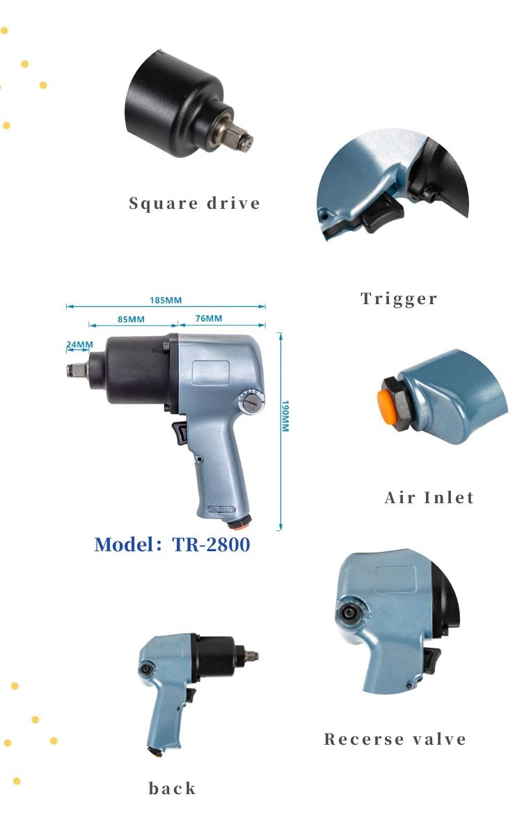 Cordless Type M16 1 2 Impact Gun For Heavy Duty