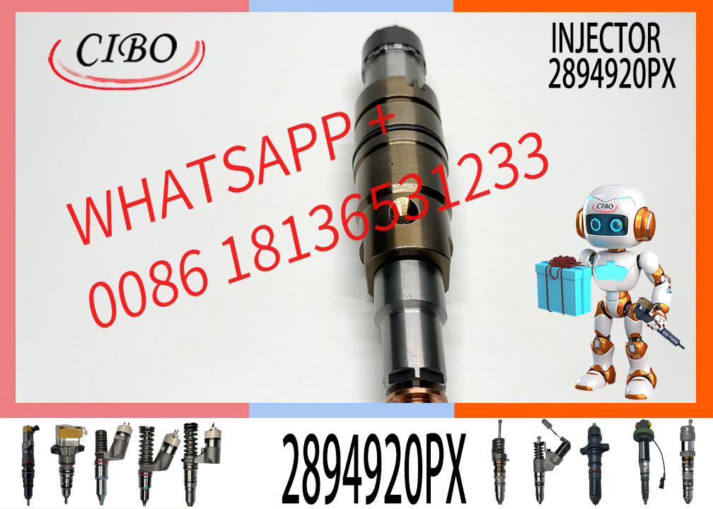Wholesale Fast Shipping Fuel Injector 2894920PX 5579415 5579415PX 2872405 2894920 with Each Piece Tube for Suit More Series