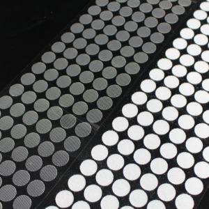 Transparent Hook And Loop Stickers Waterproof Temperature Resilience 10MM 15MM