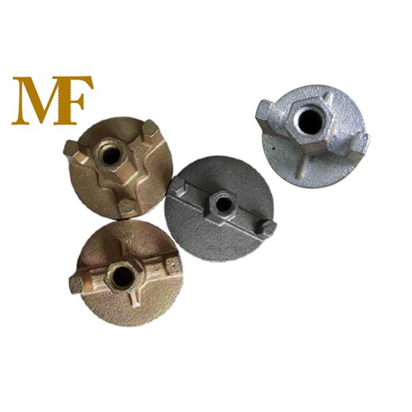 Casted Plate Wing Nut Construction Formwork Accessories 180KN Pull Strength