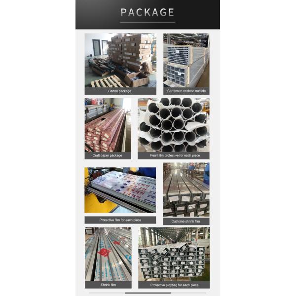 Customized Color Aluminium Formwork System Design for Architectural Buildings Profile