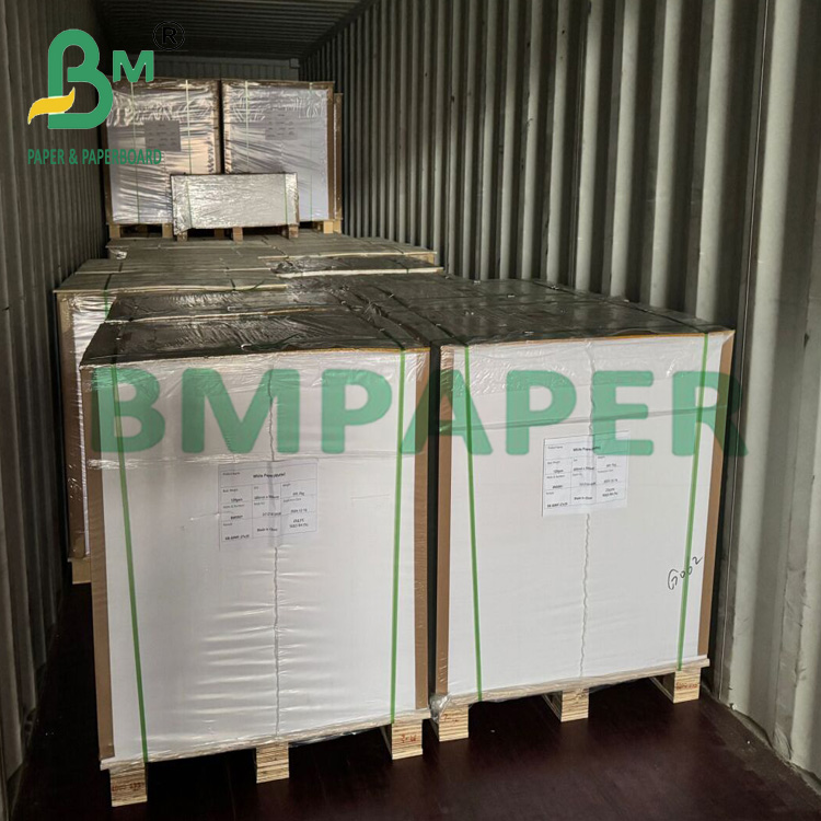 250g 65cm x 92cm Good Stiffness Glossy Art Paper For Brochure
